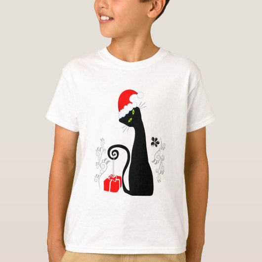 Moderne Weihnachtsküche T-Shirt (Vorderseite)