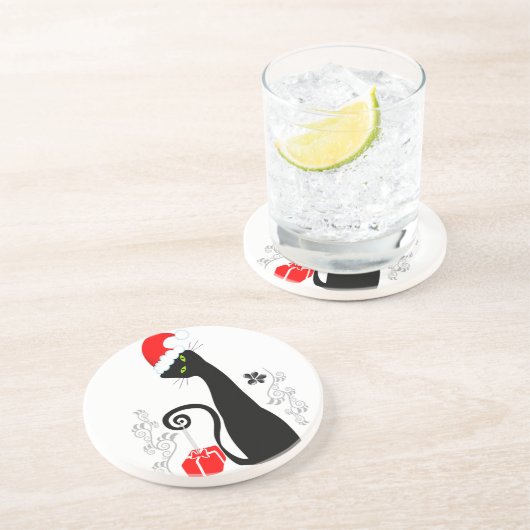 Moderne Weihnachtsküche Untersetzer (Seite)