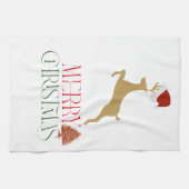 Moderne Weihnachtsküchenhandtücher  Weihnachten Geschirrtuch (Horizontal)