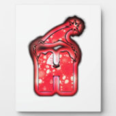 Moderne Weihnachtsmannmütze Collection Fotoplatte (Vorderseite)