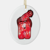 Moderne Weihnachtsmannmütze Collection Keramik Ornament (Rechts)