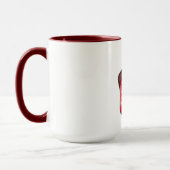 Moderne Weihnachtsmannmütze Collection Tasse (Links)