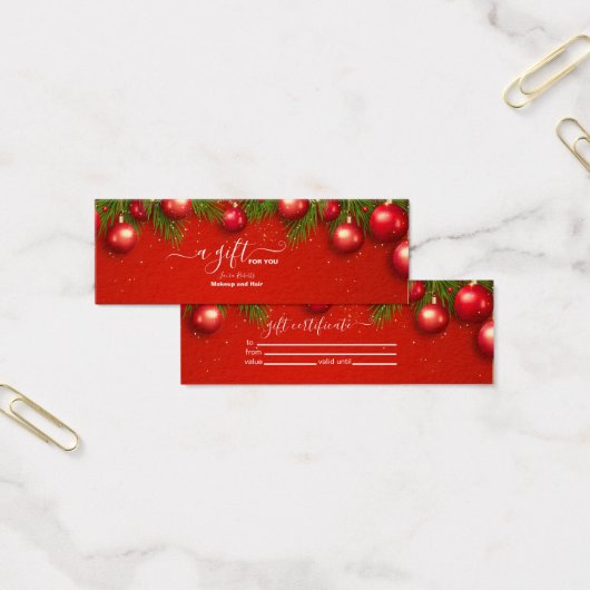 Moderne Weihnachtssaison in Unternehmen (Büro)