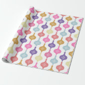 Moderne Weihnachtsschmuck Geschenkpapier (Ungerollt)