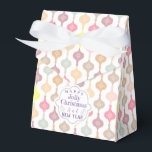 Moderne Weihnachtsschmuck Geschenkschachtel<br><div class="desc">Modernes und farbenfrohes Weihnachtsdesign. Weihnachten bunt und lustig machen.</div>