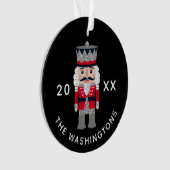 Moderne Weihnachtsschmuck-Keramik Ornament (Vorderseite)