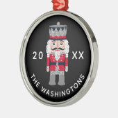 Moderne Weihnachtsschmuck-Keramik Ornament Aus Metall (Links)