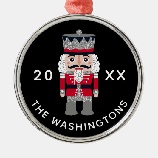 Moderne Weihnachtsschmuck-Keramik Ornament Aus Metall (Vorne)