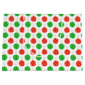 Moderne Weihnachtsschmuck - Red Green und Gold Große Geschenktüte (Vorderseite)