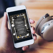 Moderne Weihnachtsschmuck Weihnachten Party Einladung