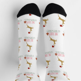 Moderne Weihnachtssocken Weihnachten Socken