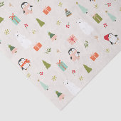 Moderne Weihnachtssymbole Seidenpapier (Ausschnitt)