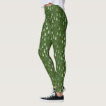 Moderne Weihnachtswälder Bäume grün Leggings<br><div class="desc">Mit diesen Leggings, die moderne, abstrakte Weihnachtsbäume und Waldbäume in zwei Farbtönen von Salbei und Olivgrün zeigen, können Sie sich in einer bearbeitbaren grünen Hintergrundfarbe umsetzen, um Ihren eigenen Stil zu kreieren. HILFE: Für Hilfe bei der Modifizierung oder Personalisierung des Designs, bei Farbänderungen, bei der Größenänderung, bei der Übertragung des...</div>