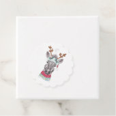 Moderne Weihnachtswassermalerei Geschenkanhänger (Beispiel)