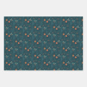 Moderne Weihnachtswrapping Paper Sheets 2026 Geschenkpapier Set (Vorderseite 3)