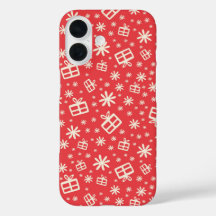 Moderne Weihnachtszeit in Roter Beige