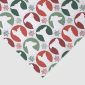 Moderne Weihnachtszeit Italienischer Grauhound Igg Seidenpapier (Ausschnitt)