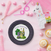 Moderne Weinprobe Pappteller (Party)