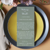 Moderne Weise grün Herzlich willkommen & danke für