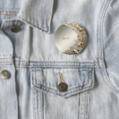 Moderne weiße Blumen Perlen Knopf Button (Beispiel)