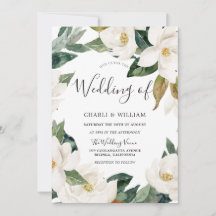 Moderne weiße Blütenleaf Krautgrün Hochzeit