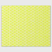 Moderne, weiße, farbige Monogramm-Geschenke Geschenkpapier (Flach)