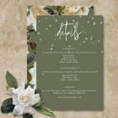 Moderne weiße Gärten auf der Sonnenterrasse Detail Begleitkarte