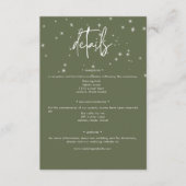 Moderne weiße Gärten auf der Sonnenterrasse Detail Begleitkarte (Vorderseite)