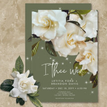 Moderne weiße Gärten auf Sage Sparkle Wedding