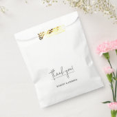 Moderne Weiße Hochzeit Geschenktütchen (Versiegelt)