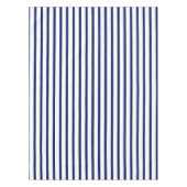 Moderne, weiße Marinebänder mit elegantem Muster Tischdecke (Vorderseite)