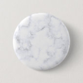 Moderne weiße Marmor Button (Vorderseite)