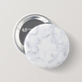Moderne weiße Marmor Button (Vorne & Hinten)