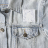 Moderne weiße Marmor Button (Beispiel)