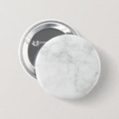Moderne weiße Marmor Button (Vorne & Hinten)