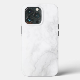 Moderne weiße Marmor Case-Mate iPhone Hülle