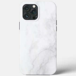 Moderne weiße Marmor Case-Mate iPhone Hülle