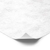 Moderne weiße Marmor Poster (Ecke)