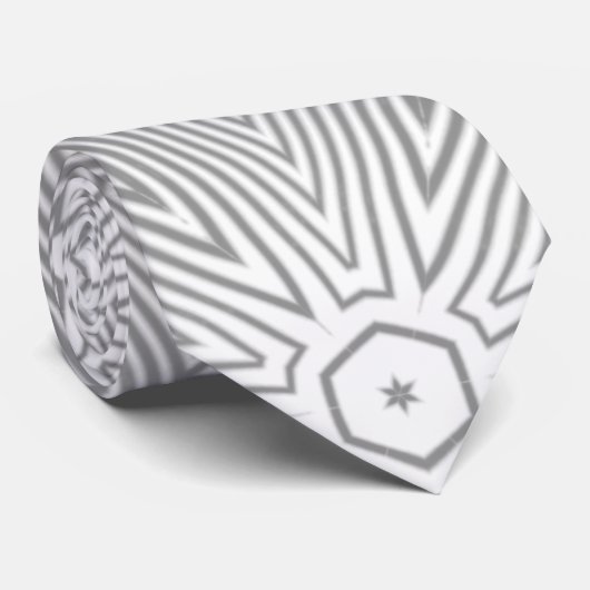 MODERNE WEISSE, NIEDLICHE HALTUNG KRAWATTE (Gerollt)