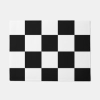 Moderne weiße schwarzes Quadrat-Muster-Gewohnheit