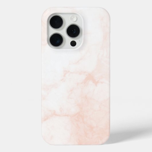 Moderne weiße und goldene Marmor Case-Mate iPhone Hülle (Rückseite)
