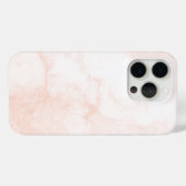 Moderne weiße und goldene Marmor Case-Mate iPhone Hülle (Rückseite (Horizontal))