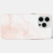 Moderne weiße und goldene Marmor Case-Mate iPhone Hülle (Rückseite (Horizontal))