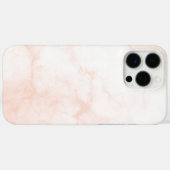 Moderne weiße und goldene Marmor Case-Mate iPhone Hülle (Rückseite (Horizontal))