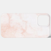 Moderne weiße und goldene Marmor Case-Mate iPhone Hülle (Rückseite (Horizontal))