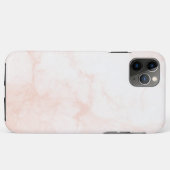 Moderne weiße und goldene Marmor Case-Mate iPhone Hülle (Rückseite (Horizontal))