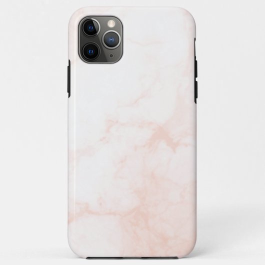 Moderne weiße und goldene Marmor Case-Mate iPhone Hülle (Rückseite)