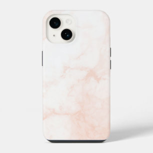 Moderne weiße und goldene Marmor iPhone 14 Hülle