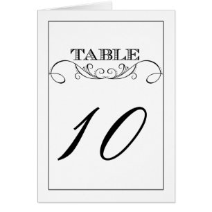 Moderne weiße und schwarze Wedding