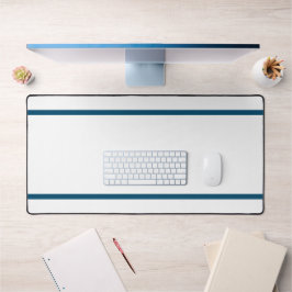 Moderne weiße, zweischlanke, tiefe Ozeane Schreibtischunterlage